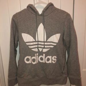 Grey adidas originals hoodie